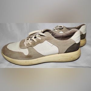 Men’s ECCO Soft Leather Runner Retro Sneakers Size 13
